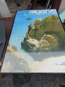 lot 96 image: 3926 ocean advertisement framed picture