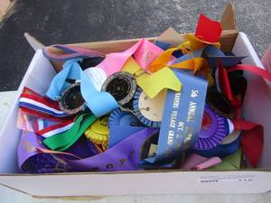 lot 118 image: Box of BBQ ribbon awards