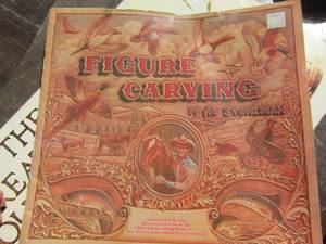 lot 155 image: The creative quill by, Claudia Nice, Figure carving By, Al Stohlman both vintage