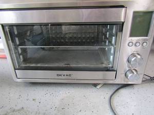 lot 71 image: Ok-Vac conventional oven like new, works great