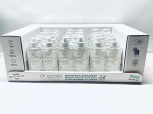 lot 48 image: LOT OF 24 - NEW ELYPTOL ANTIMICROBIAL MEDICAL HAND SANITIZER GEL PUMPS (16OZ), SANITIZES AND MOISTURIZES