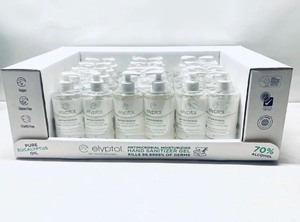 lot 49 image: LOT OF 24 - NEW ELYPTOL ANTIMICROBIAL MEDICAL HAND SANITIZER GEL PUMPS (16OZ), SANITIZES AND MOISTURIZES