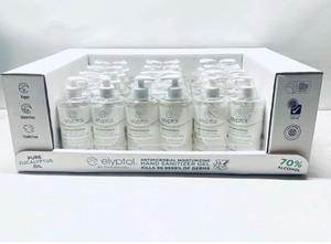 lot 50 image: LOT OF 24 - NEW ELYPTOL ANTIMICROBIAL MEDICAL HAND SANITIZER GEL PUMPS (16OZ), SANITIZES AND MOISTURIZES