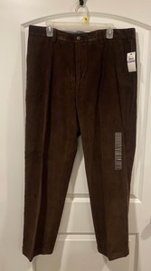 lot 52 image: New Nautica P53300 38W x 30L Coffee Bean Classic Fit Pants