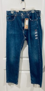 lot 99 image: New Levis 505 Regular Stretch 36 x 30 Mens Pants in Blue