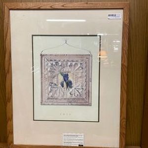 lot 123 image: framed picture