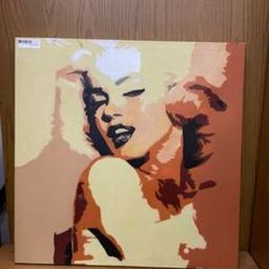 lot 146 image: Marilyn Monroe canvas print