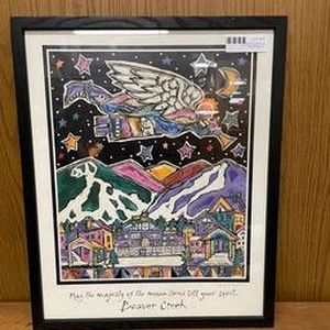lot 77 image: Carol Hagan Beaver Creek signed & numbered art