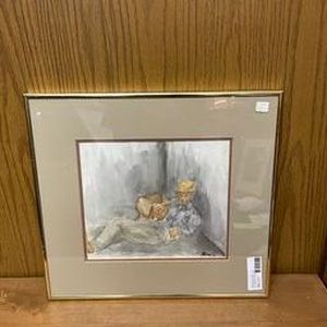 lot 56 image: Brants signed watercolor