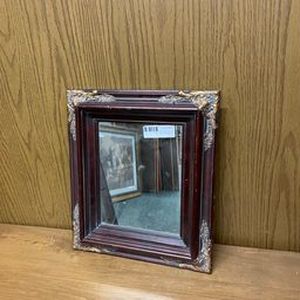 lot 72 image: framed mirror