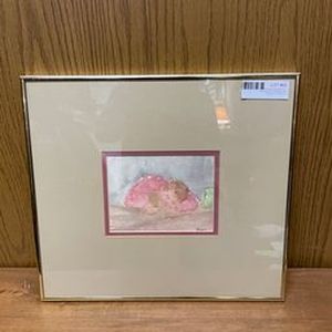 lot 60 image: Brants signed watercolor