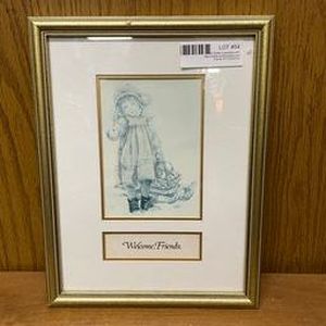 lot 54 image: Welcome Friends Isidore Limited #6018