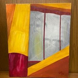 lot 112 image: canvas art