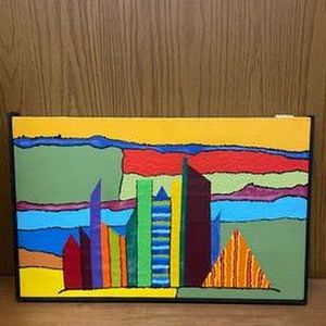 lot 114 image: canvas art