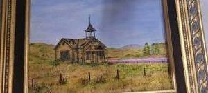 lot 53 image: Elouise Alexander Rinconada School -1914 painting