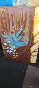 lot 41 image: Justin Gaffrey painting (retails $3500)