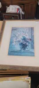 lot 147 image: floral painting