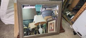 lot 163 image: mirror in nice frame