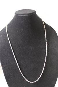 lot 91 image: Jewelry Sterling Silver Prince Of Wales chain necklace. Marked Sterling ACO. 30L