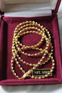 lot 186 image: Jewelry 14K yellow gold laser cut tinsel chain necklace. Marked 14K Italy Milor. 28L