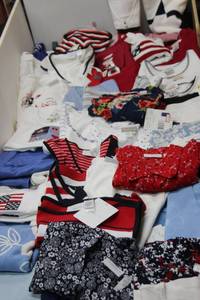 lot 538 image: Womens Clothes Size S-M Lots of Redwhiteblue - Talbots, Ralph Lauren and Liz C. some have tags