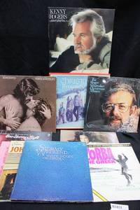 lot 134 image: Vintage albums Christmas through the years, Kenny rogers, A star is born and more