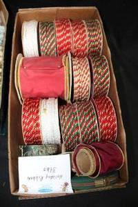 lot 508 image: Holiday cord ribbon 3 lbs.
