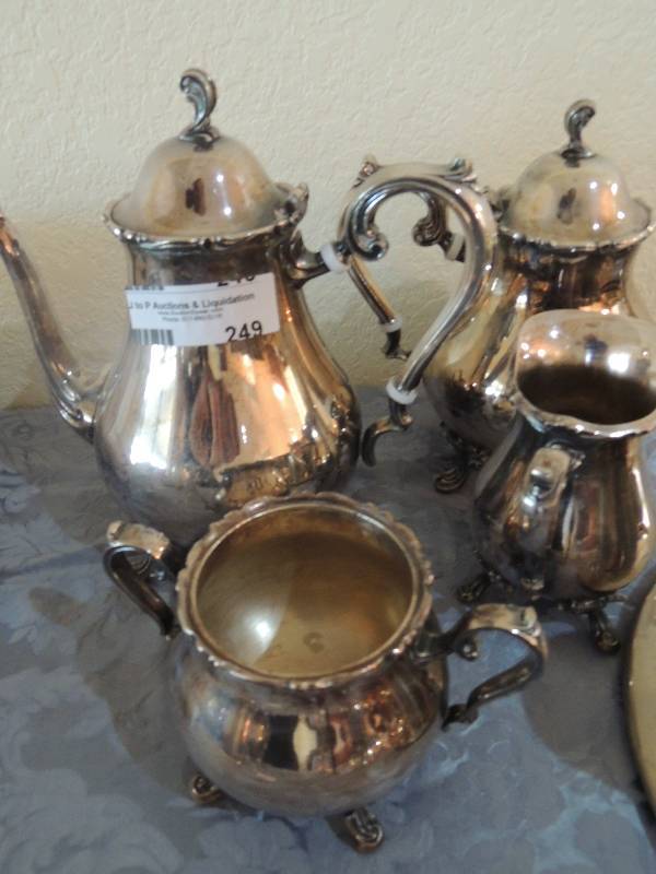 lot 249 image: SILVERPLATE