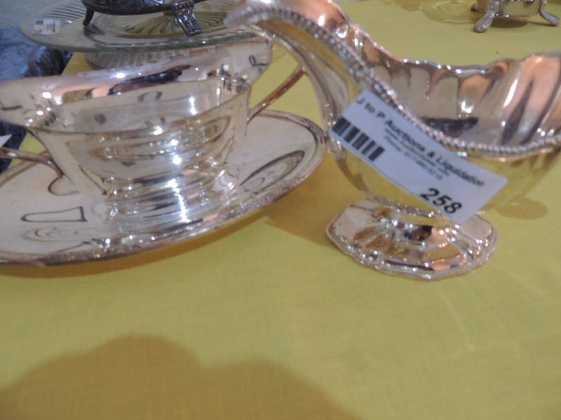 lot 258 image: SILVERPLATE