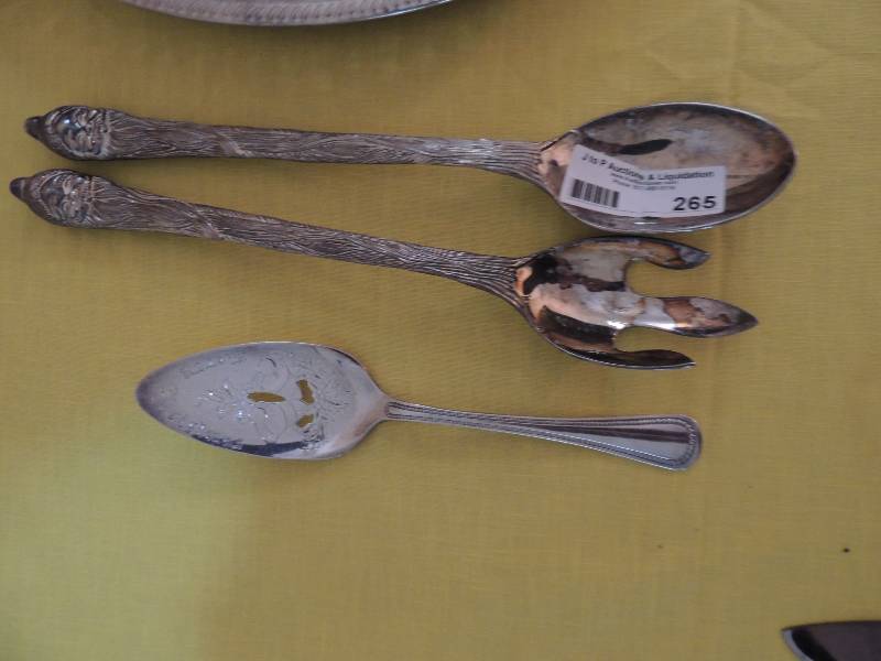 lot 265 image: SILVERPLATE