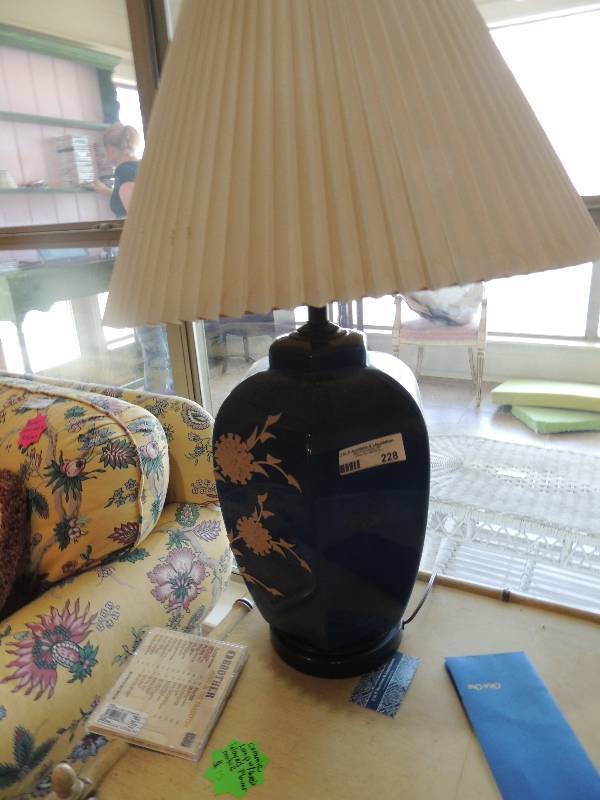 lot 228 image: LAMPS