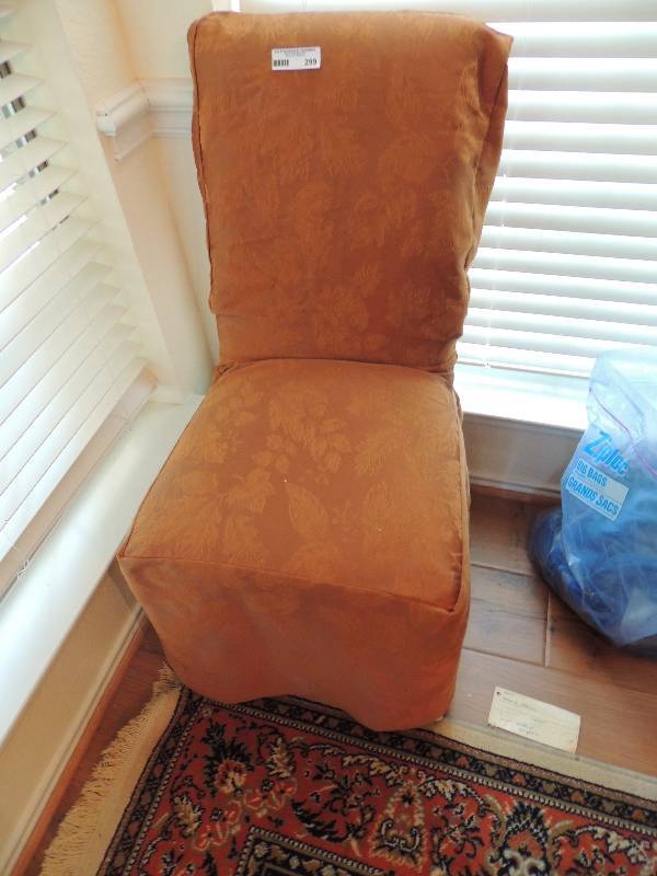 lot 299 image: CHAIR COVERS