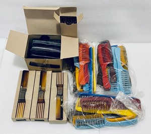 lot 8 image: Lot of 175 New Combs In Styles, Colors & Brands As Shown - Includes Mebco Thin Comb - Brown