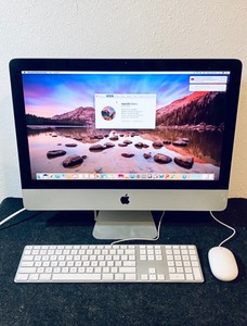 lot 30 image: APPLE IMAC 21.5IN. LATE 2009 A1311 12GB 500GB CORE 2 DUO 3.06GHZ GRADE B