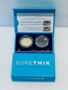 lot 44 image: Lot of 2 - New Sure Thik Eyebrow Thickening Fibers - Sandy Blonde