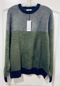 lot 74 image: New Goodfellow & Co Mens Large Standard Fit Crewneck Pullover Sweater #77K95 - Olive
