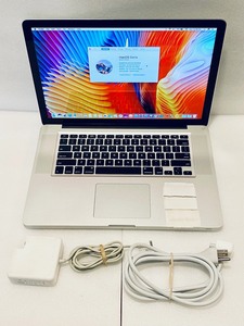 lot 80 image: Apple MacBook Pro 15in. Mid 2010 A1286 8GB 500GB Intel Core i5 2.4GHz Grade B