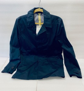 lot 91 image: New Aspesi Womens Alfetta Unlined Raincoat #1522 Size L - Dark Blue
