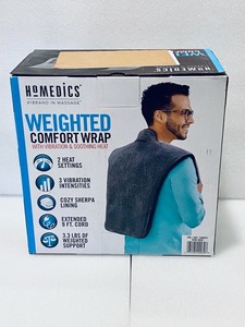 lot 113 image: Used Homedics Weighted Comfort Wrap with Vibration & Soothing Heat