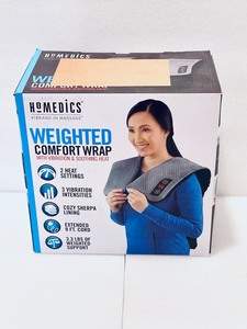 lot 117 image: Used Homedics Weighted Comfort Wrap with Vibration & Soothing Heat