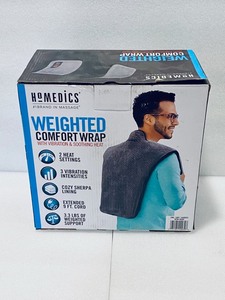 lot 118 image: Used Homedics Weighted Comfort Wrap with Vibration & Soothing Heat