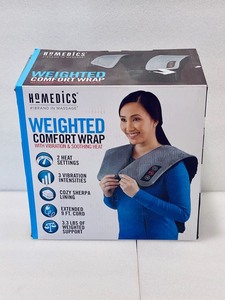 lot 119 image: Used Homedics Weighted Comfort Wrap with Vibration & Soothing Heat