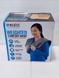 lot 122 image: Used Homedics Weighted Comfort Wrap with Vibration & Soothing Heat