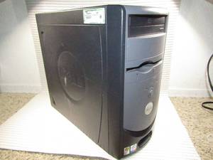 lot 93 image: Dell Dimension 2400 PC casewith CD and Floppy Disk drives