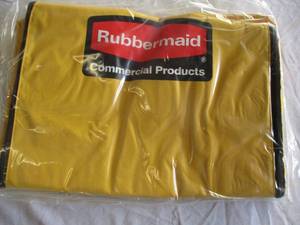 lot 121 image: Rubbermaid Commercial Products-# 6183, 2 pcs. Vinyl Replacement Bag Only