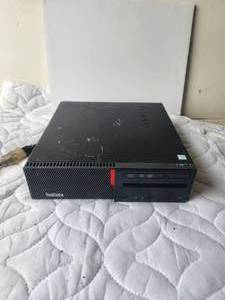 lot 61 image: Lenovo ThinkCentre Computer - came on