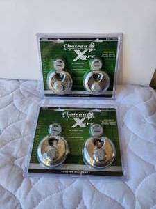 lot 78 image: Chateau Xtype twin pack locks - 2 packs