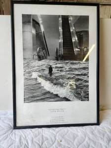 lot 234 image: Selection of 3 Surrational Images of Scott Mutter framed prints - 25 x 36, 22 x 29, & 20 x 29
