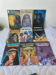 lot 202 image: Selection of The Mummy comics