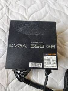 lot 206 image: EVGA supernova 550 GA 550w gaming power supply